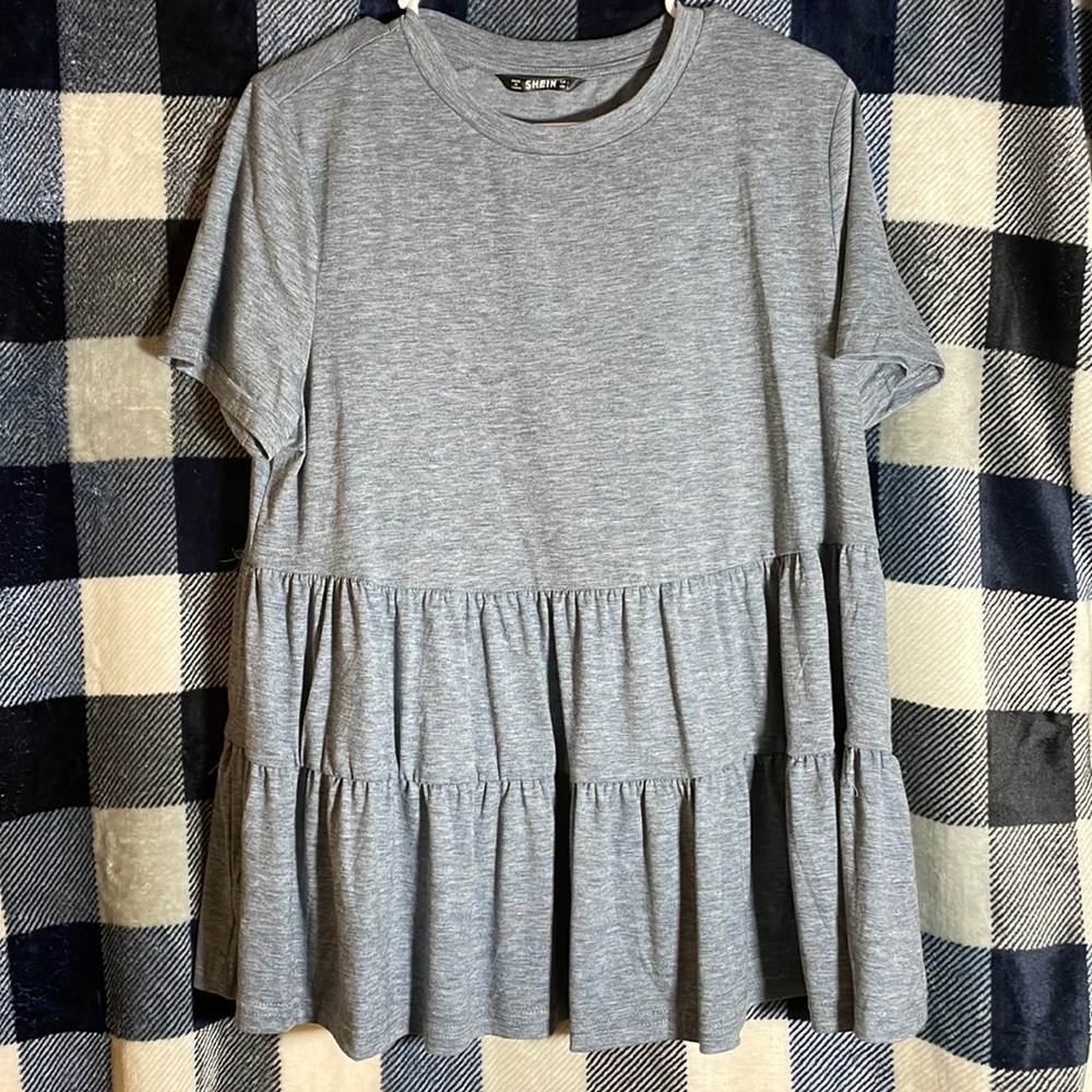 Shein Ruffle Blouse